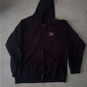 Ben Davis Black Zip Up Sweater